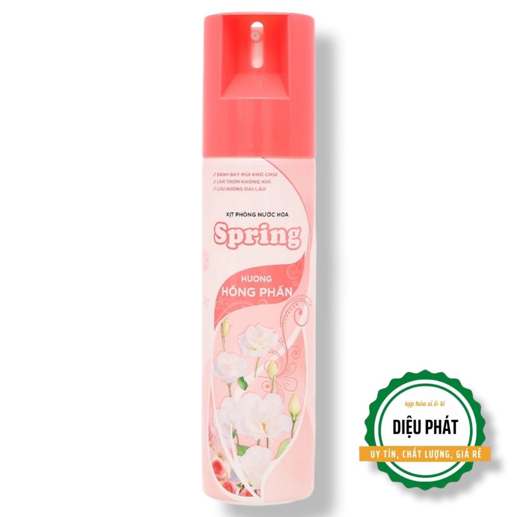 ⚡️Xịt Phòng Spring Hương Hồng Phấn 280ml