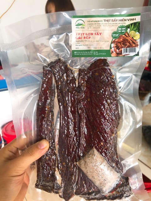 Thịt Lợn Gác Bếp 200g (gói ăn thử tặng kèm chẩm chéo) Đặc Sản Tây Bắc | BigBuy360 - bigbuy360.vn