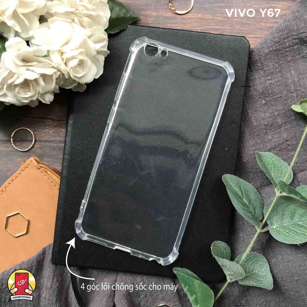 VIVO Y51/Y53/Y55/Y67 ỐP SILICON TRONG SUỐT GÓC LỒI CAO CẤP