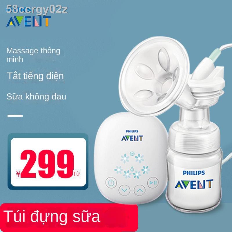 ♝Máy hút sữa bằng điện Philips Avent Thiết bị vắt sữa chính hãng Máy hút sữa đa năng Tắt tiếng Nhận sữa Tạo t