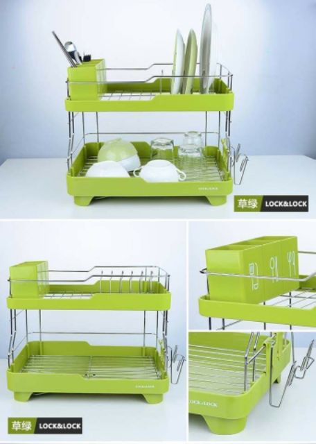 KỆ ÚP CHÉN BÁT 2 TẦNG LOCK&LOCK LDR2001 | BigBuy360 - bigbuy360.vn