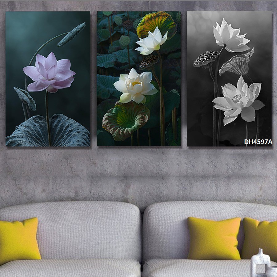 Tranh đồng hồ, 💋xả kho💋 giá xưởng, tranh treo tường DH4597A