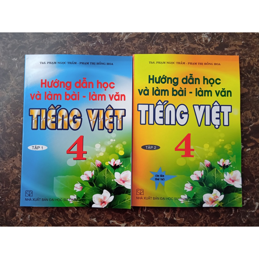 Sách - Combo Hướng Dẫn Học Và Làm Bài - Làm Văn Tiếng Việt Lớp 4 (Tập 1 + Tập 2)