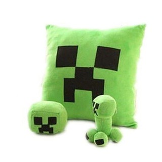 Gối in họa tiết Minecraft vui nhộn độc đáo