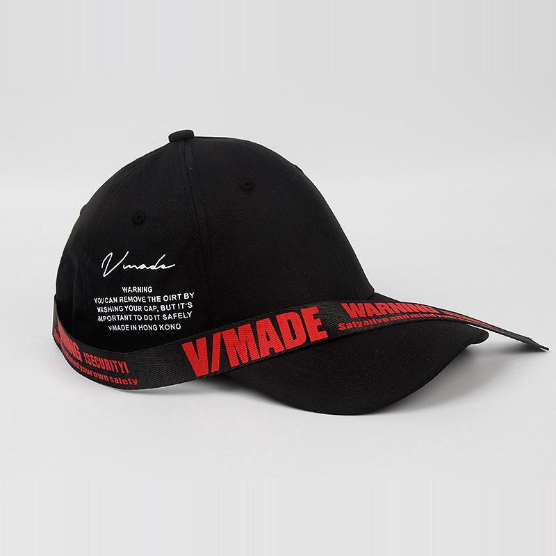 Korean hip-hop style printed cap