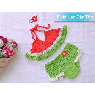 Bikini len móc cho bé (order)