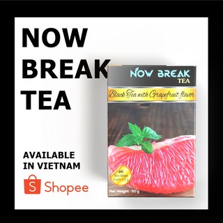 Trà bưởi now break tea - 20 túi trà