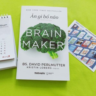 Sách - BRAIN MAKER - Ăn Gì Bổ Não (Medinsights)