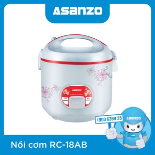 Nồi cơm điện Asanzo RC-18AB 1.8L