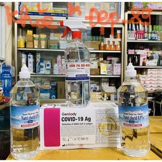 CỒN 70 ĐỘ BIDOPHAR - CHAI 1000 ml.