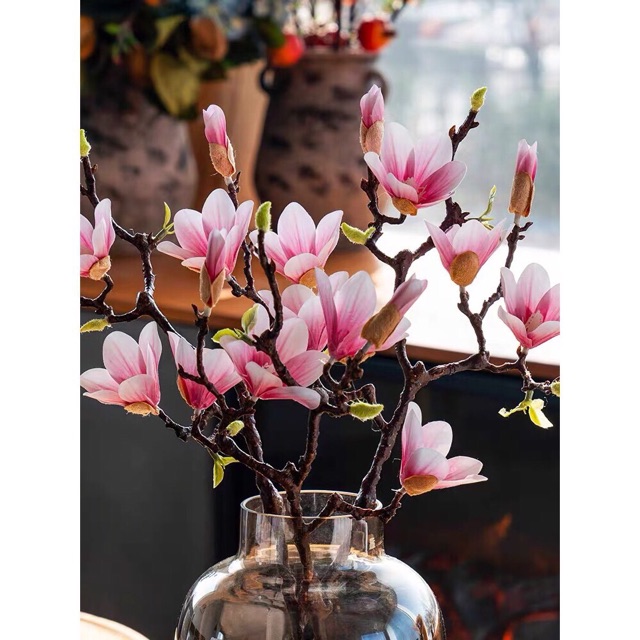 Cành Mộc Lan cổ 60cm - HN
