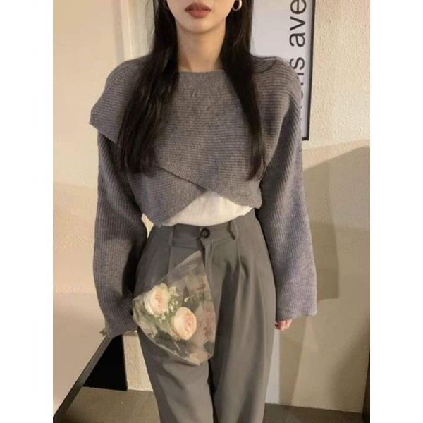 Áo en chéo vạt hàng QC