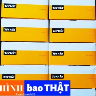HỘP 100 HẠT BẤM ĐẦU DÂY CÁP MẠNG RJ45 TENDA TD1013C nhựa chính hãng in nổi hiệu,ít lỗi, chắc chắn bền không gãy