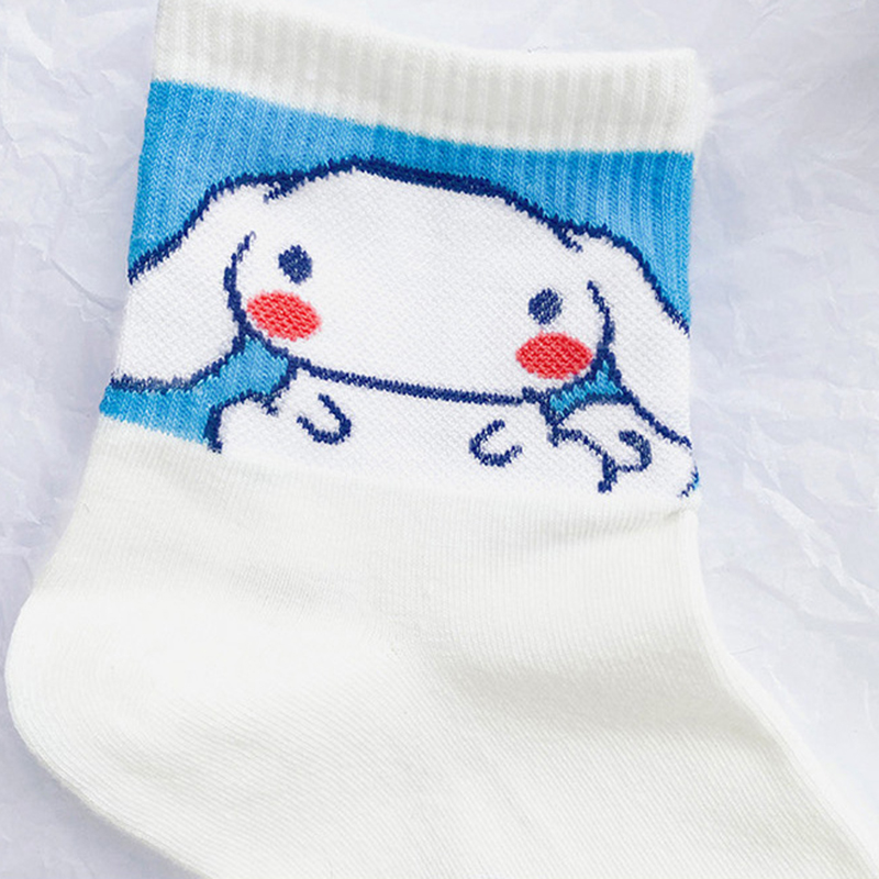 Tất Cotton Mềm Mại Hình Chú Chó Đáng Yêu Cho Nữ Kiểu Nhật Jp5