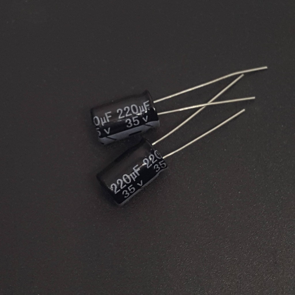 10 con Tụ Tụ 220uF/35V