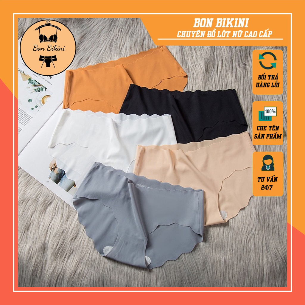 Quần Lót Đúc Su Nữ  Quần Lót Nữ viền sóng gợi cảm tôn dáng sexy ❤️ Quần lót đúc su thun lạnh