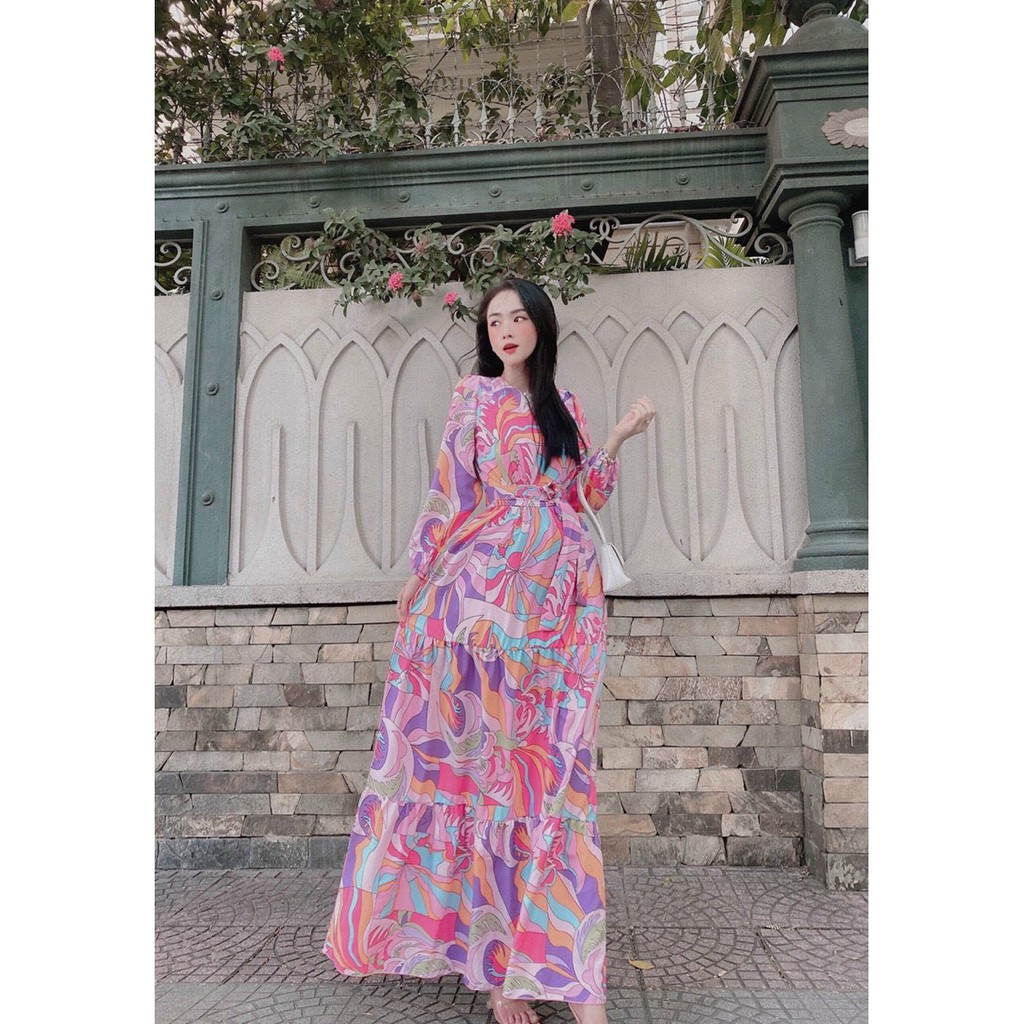 ĐẦM MAXI XINH XINH