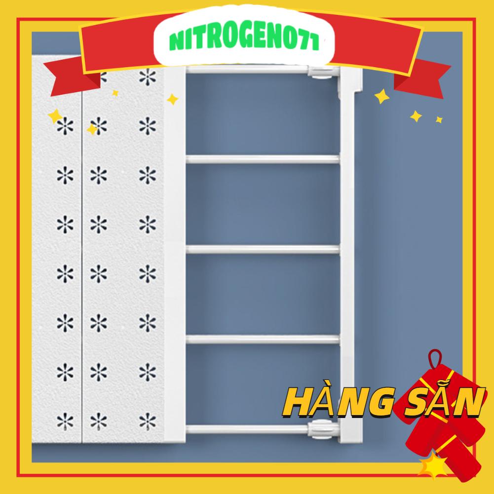 Nitrogen071 Tủ ngăn tủ Kệ kệ có thể kéo giãn Thủng miễn phí cho Tổ chức thiếu hụt