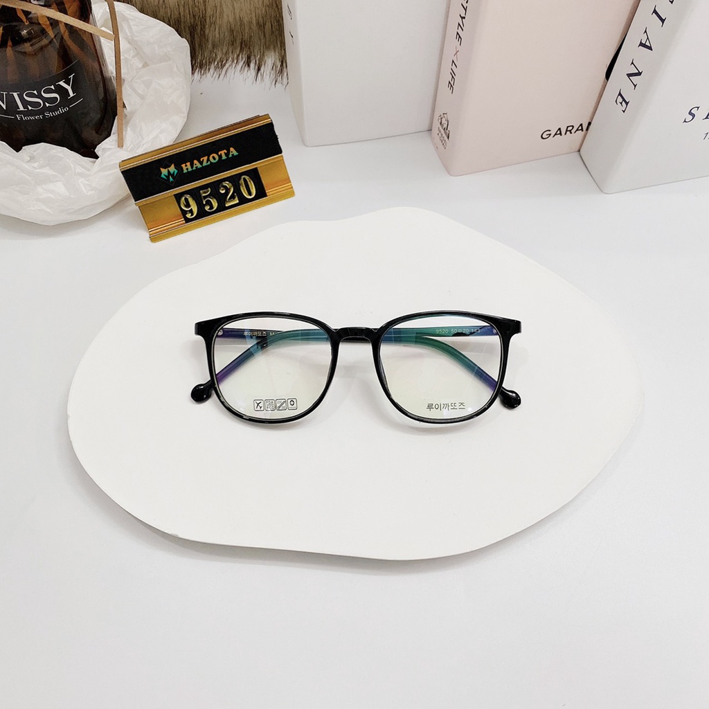 Mắt Kính Gọng Cận Dẻo Hàn Quốc Form Vuông Lyly 9520 K663 Siêu Hot - Hazo