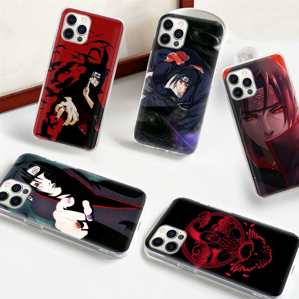 Ốp Điện Thoại Mềm Trong Suốt Hình Naruto Uchiha Itachi Cho Motorola Moto G Power E6 E6S E6I Play E5 E4 Plu TSCL-23