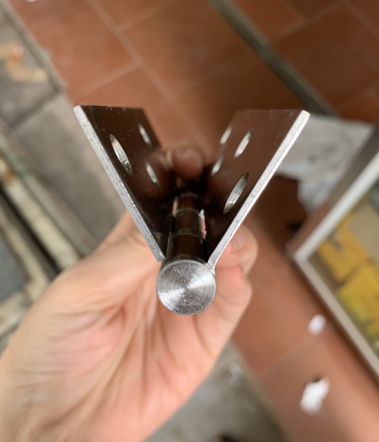 Bản lề lá inox 10cm dày 2 chiếc (inox 304) KIM KHÍ ĐỨC NGUYÊN