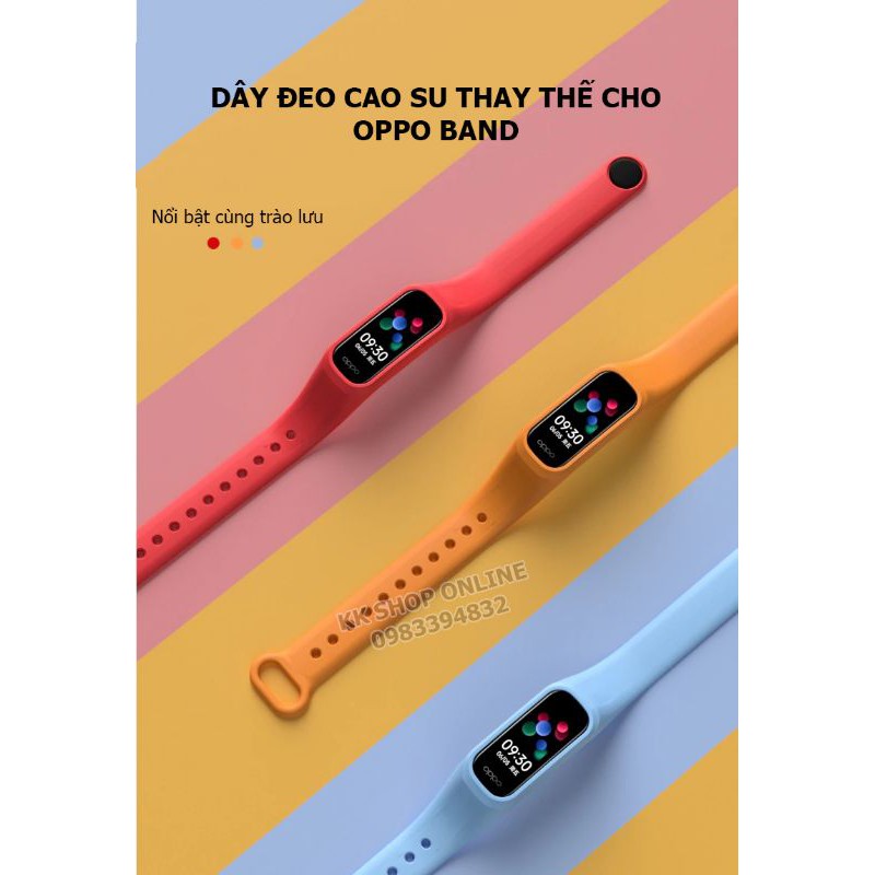 Dây đeo cao su thay thế cho Oppo Band