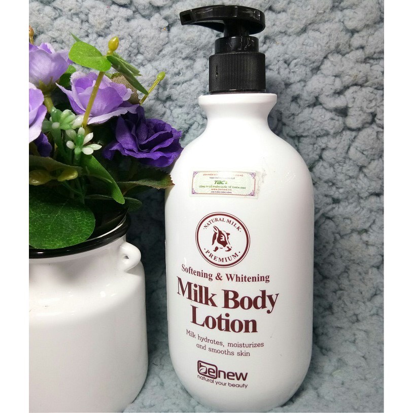 Kem dưỡng thể trắng da body BENEW MILK LOTION Hàn quốc 450ml | BigBuy360 - bigbuy360.vn