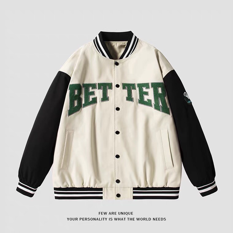 Áo khoác bomber , áo bomber nam nữ unisex BETTER Jacket chất nỉ ngoại mẫu mới 2022