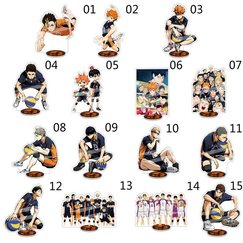 Tmdbyx Mô Hình Nhân Vật Fukuroudani Anime Haikyuu