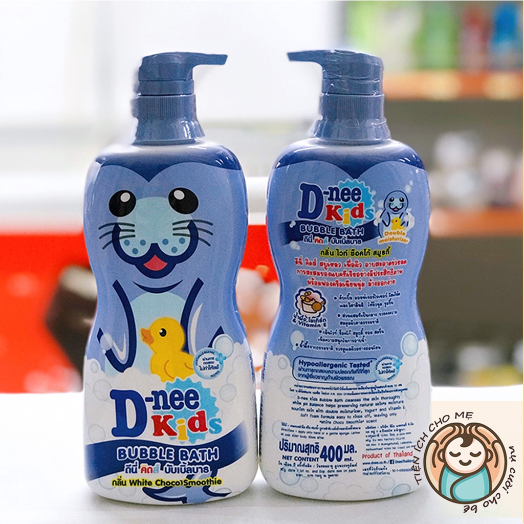 Sữa tắm cho bé hoa quả Dnee kids 400ml Thái Lan, sữa tắm trẻ em không cay mắt