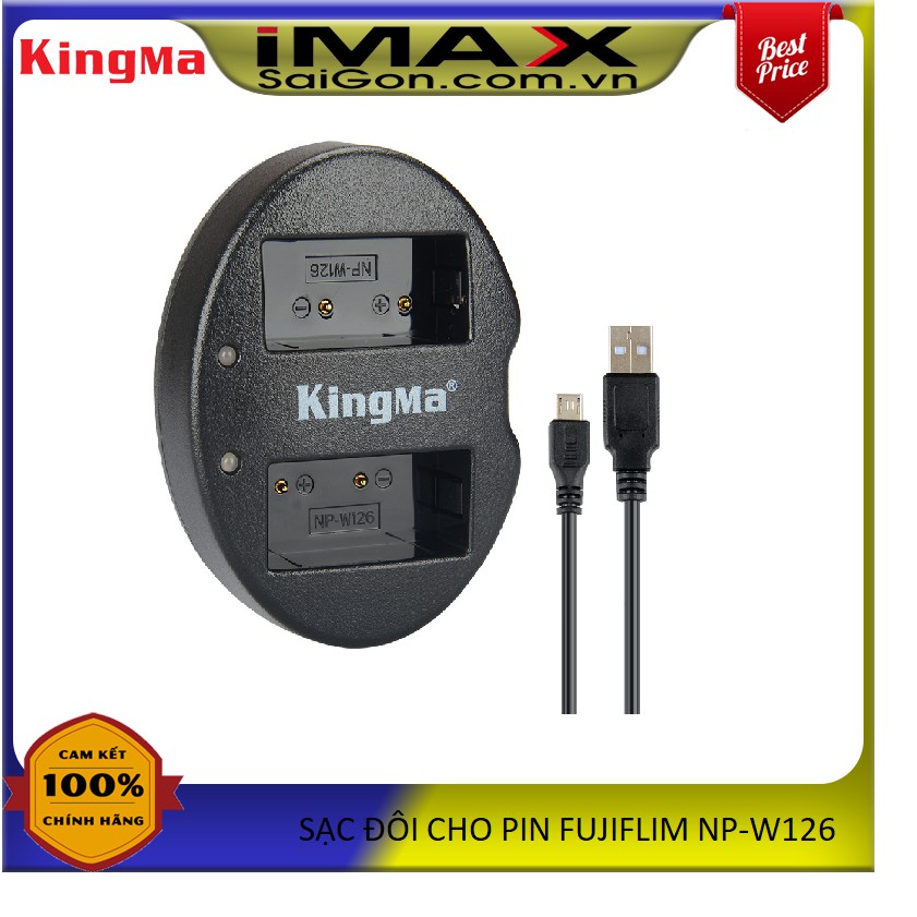 PIN SẠC MÁY ẢNH KINGMA NP-W126