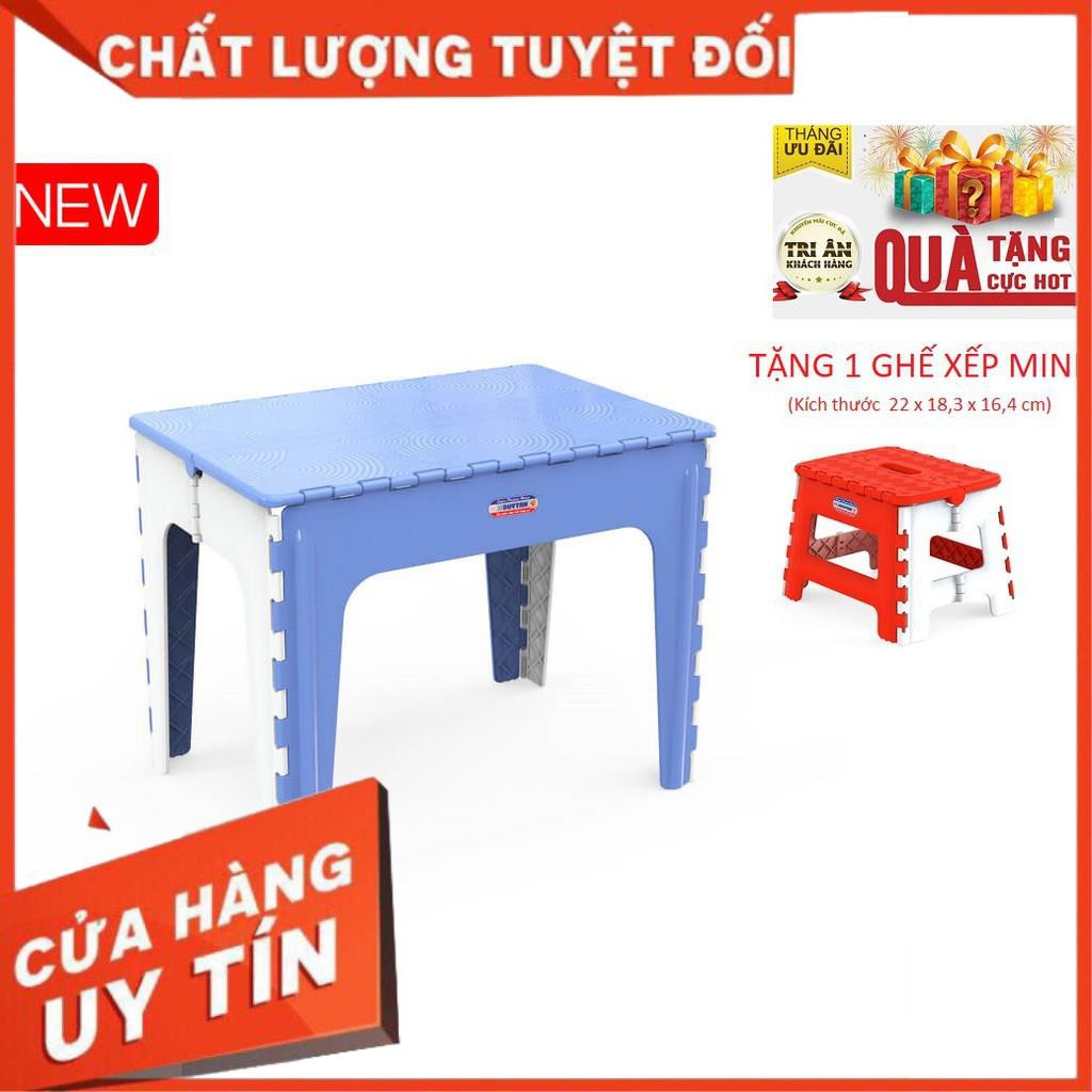 [FREESHIPXTRA] Bàn Nhựa Xếp Duy Tân (65 x 45 x 50 cm) No.947 .