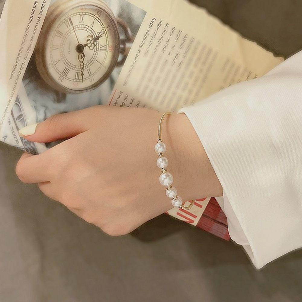 Vòng Tay VANES1 Kiểu Dáng Đơn Giản Phong Cách Baroque Cổ Điển Dành Cho Nữ