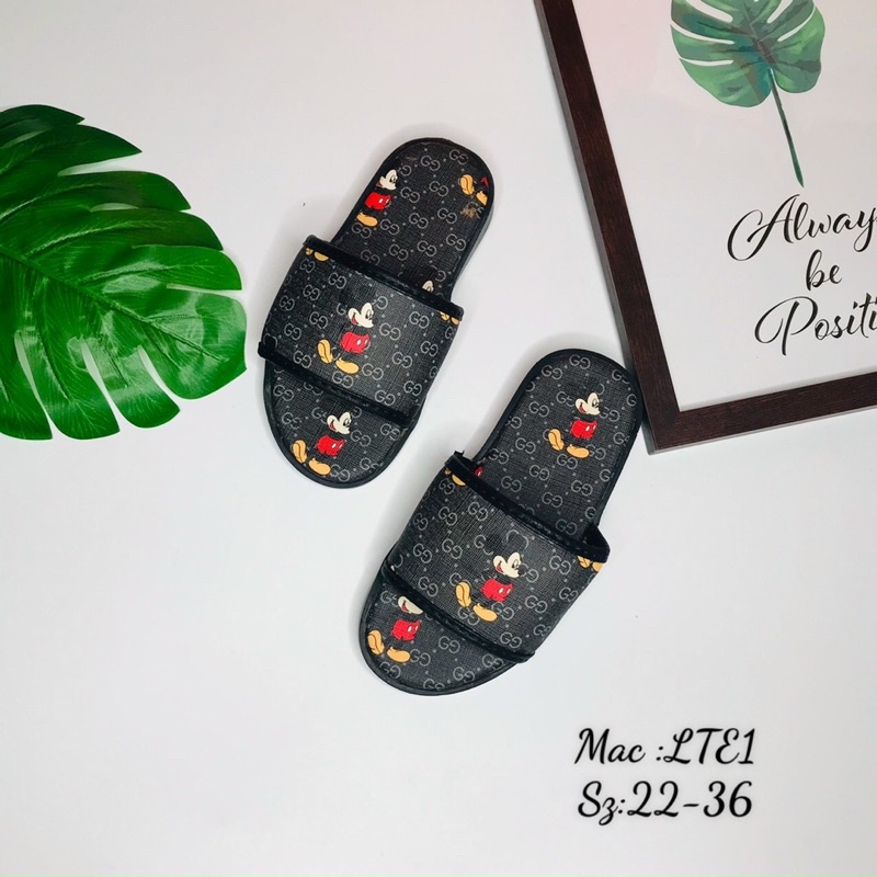 [xả] dép lê trẻ em mkeey