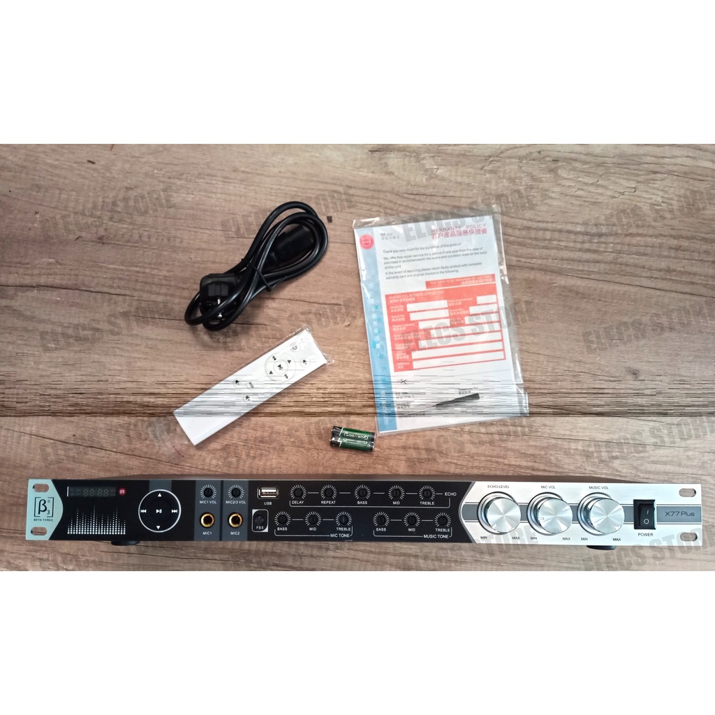 Vang Cơ Lai Số B3 X77 PLUS BLUETOOTH (Mẫu 2022)