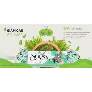Kẹo ngậm giảm cân Soslim Chính hãng