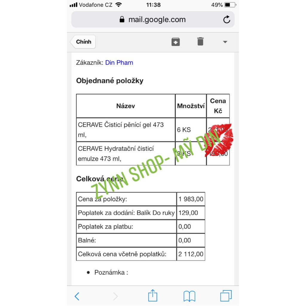 [Đủ Bill] Sữa rửa mặt Cerave Pháp | BigBuy360 - bigbuy360.vn