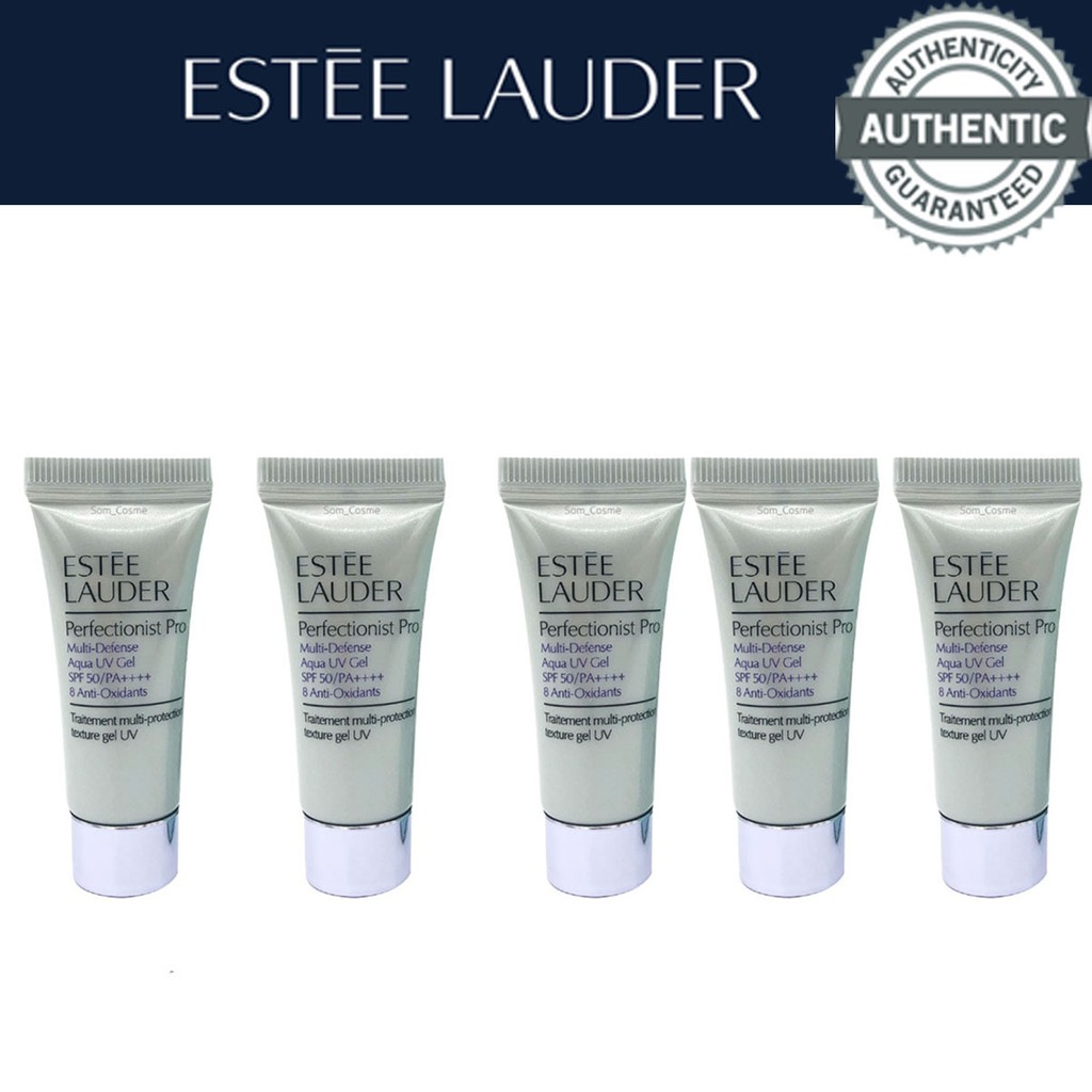 Kem chống nắng Estee lauder Perfectionist Pro Multi-Defense Aqua UV Gel SPF 50 with 8 Anti-Oxidants 25ml(5mlx5pcs)