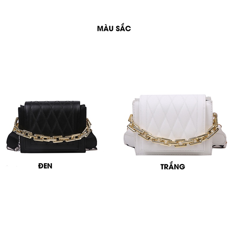 Túi đeo chéo nữ  kèm kẹp nách thời trang hàn quốc cao cấp loai 1 TAKASTORE-TX067727