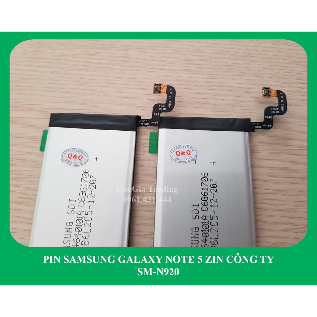 Pin Samsung Galaxy Note 5 zin công ty N920