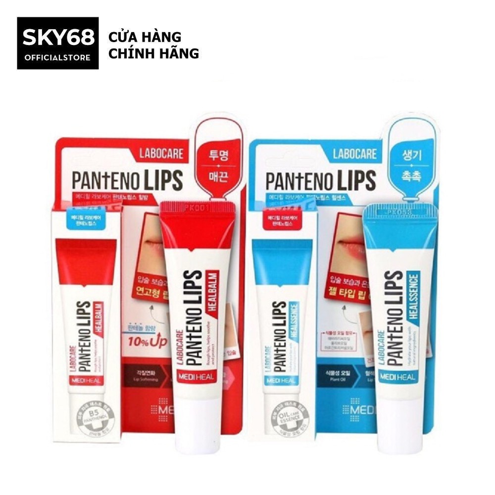 Son Dưỡng chuyên dùng cho môi khô nứt nẻ, thâm, bợt màu, nhợt nhạt Mediheal Labocare Panteno Lips 10ml