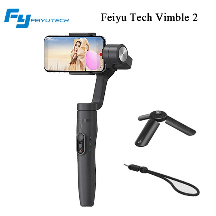 Gimbal Feiyu Tech Vimble 2S Tay Cầm Chống Rung Cho Điện Thoại  - Hàng Chính Hãng