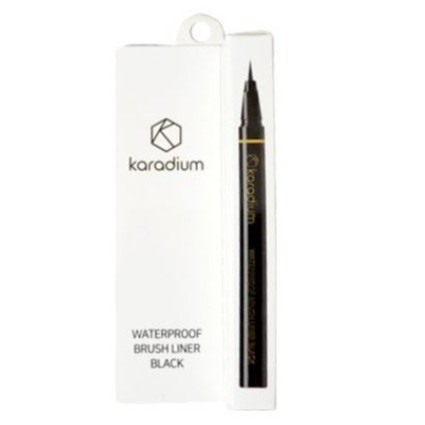 Bút kẻ mắt nước Waterproof Brush Liner Black Karadium