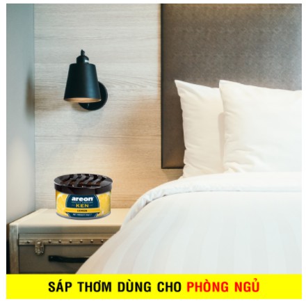 Sáp Thơm Nước Hoa Ô Tô AREON Khử Mùi Xe Hơi Cao Cấp (Hương Vani - Vanilla) - Areon KEN Chính Hãng Nhập Khẩu Bulgaria