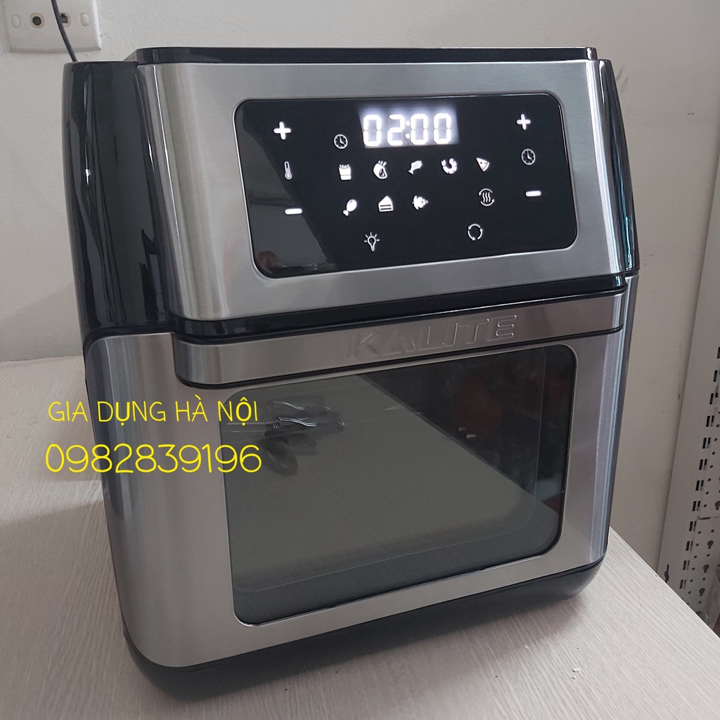 Nồi Chiên Không Dầu Kalite Q10 10L  LƯU Ý BẢN MỚI ÊM KHÔNG ỒN, UY TÍN, CHẤT LƯỢNG, HÀNG CHÍNH HÃNG