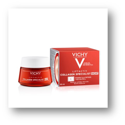 - KEM DƯỠNG COLLAGEN LIFTACTIV SPECIALIST GIÚP SÁNG DA, MỜ THÂM NÁM DÀNH CHO BAN ĐÊM