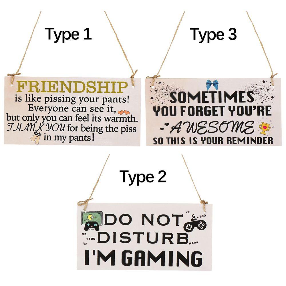 FOREVER Bảng Gỗ In Chữ Vui Nhộn Trang Trí Phòng Ngủ Cho Bé Trai Gái