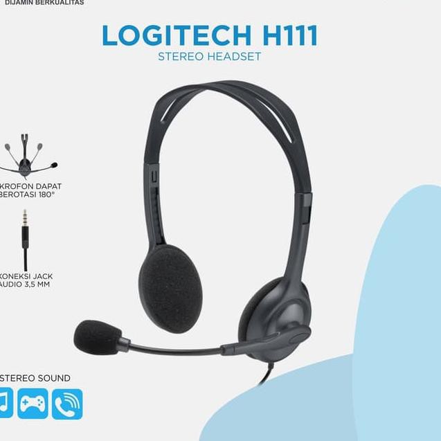 Đệm Mút Tai Nghe Trùm Đầu Logitech H111 Chuyên Dụng