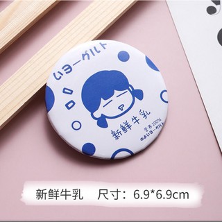 Gương mini 1 mặt mẫu kute