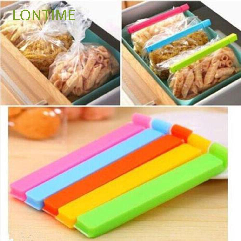 30pcs Random Color Supplies Seal Clamp Food Bag Clip Storage Tool Plastic